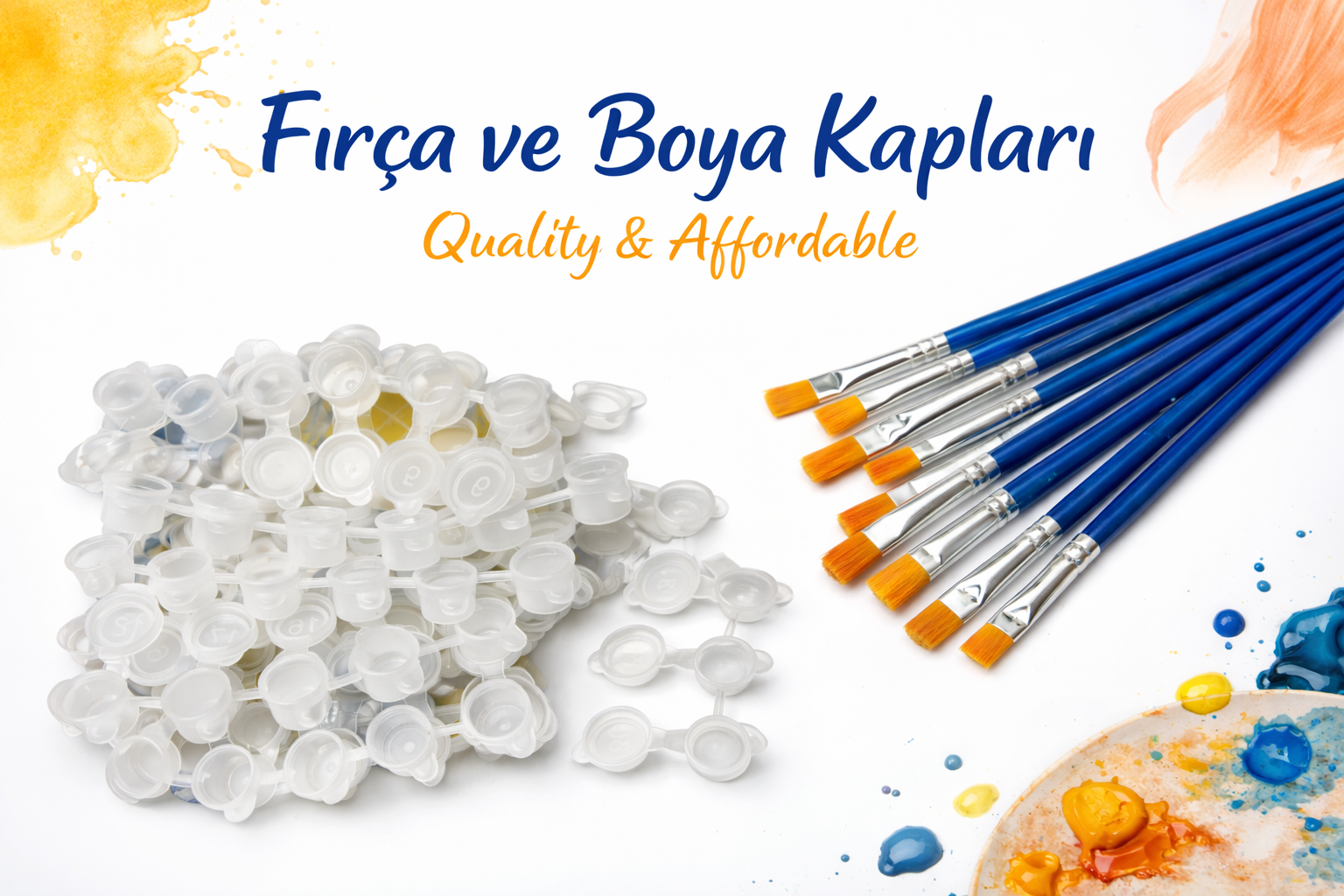 Fircalar ve bos boya kaplari