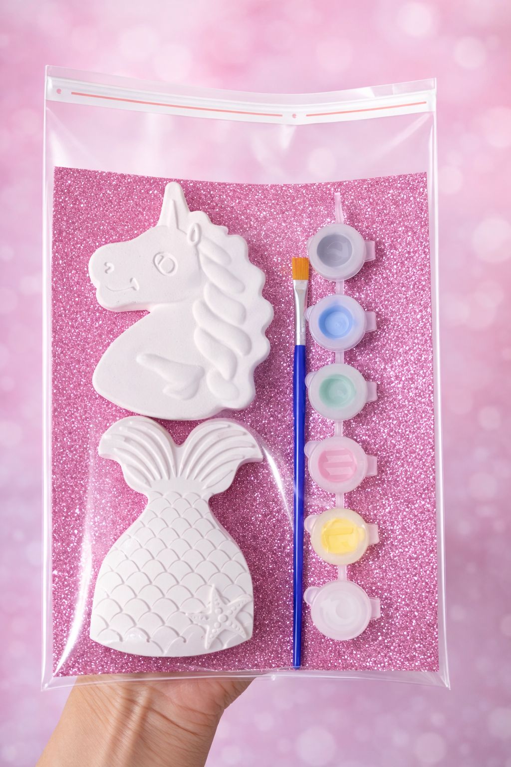 Unicorn ve Denizkızı Boyama Seti