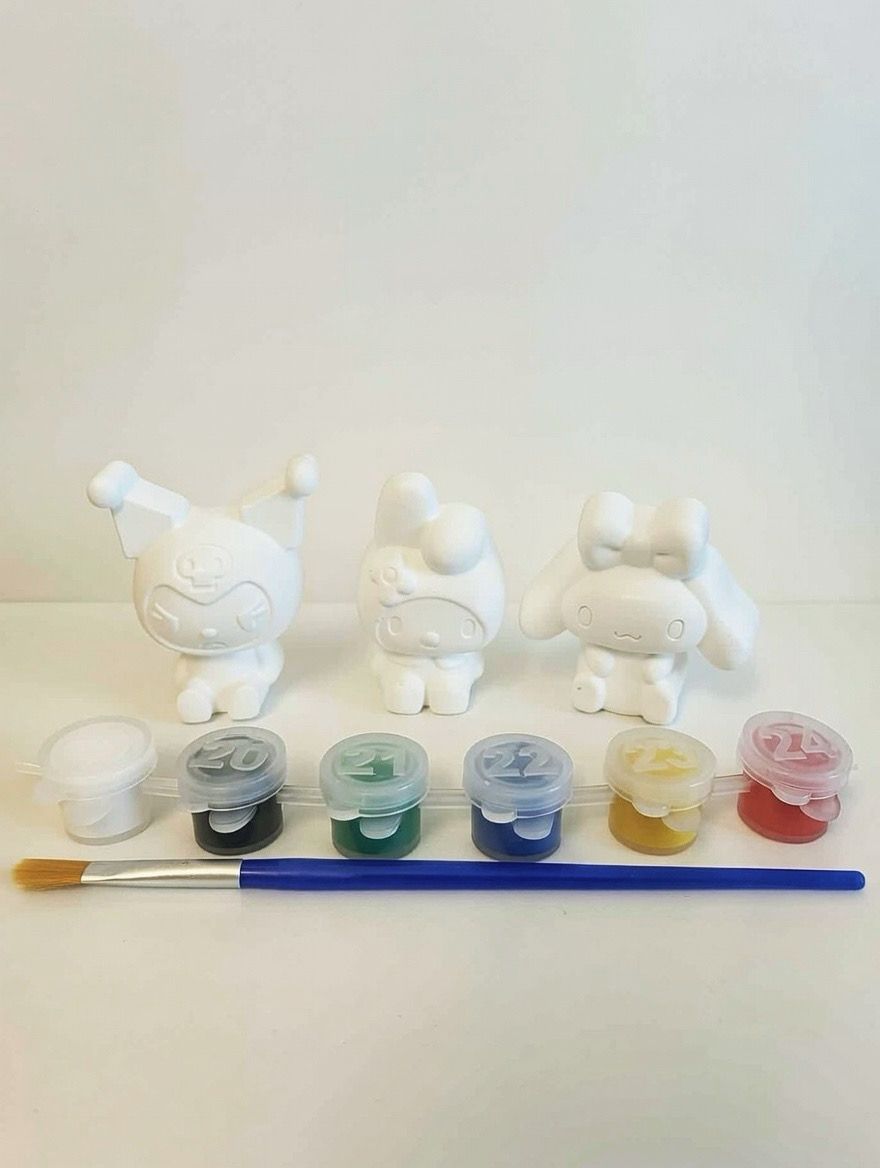 Kuromi & Kawaii & My Melody Boyama Seti